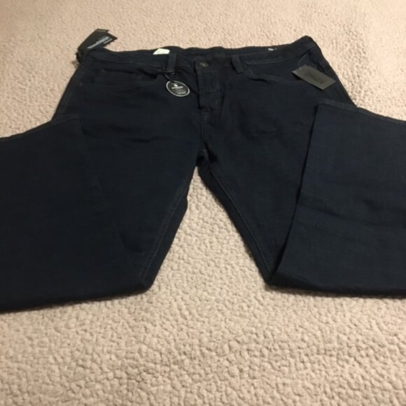 Men's Buffalo David Bitton  Dark Denim Jeans  NWT  Size 38 x 30  Slim Straight - Picture 3 of 13